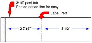 Neopost/Hasler Compatible Labels:amp5201